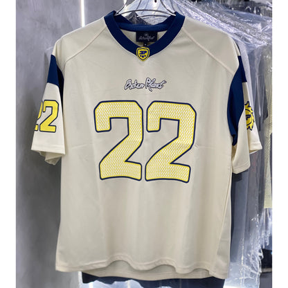 Broken Planet Football Jersey “White/Blue”