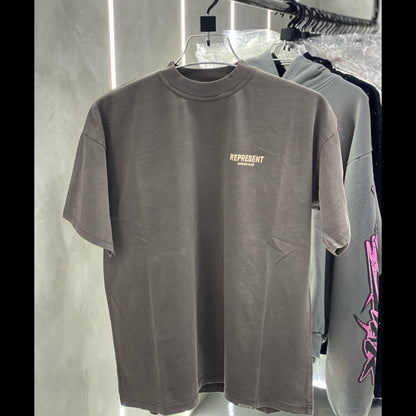 Represent Owners Club Washed Brown Tee