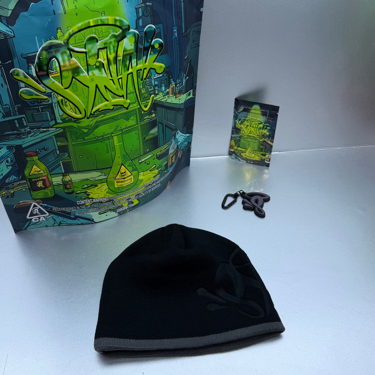 Synaworld by Central Cee Big Logo Beanie