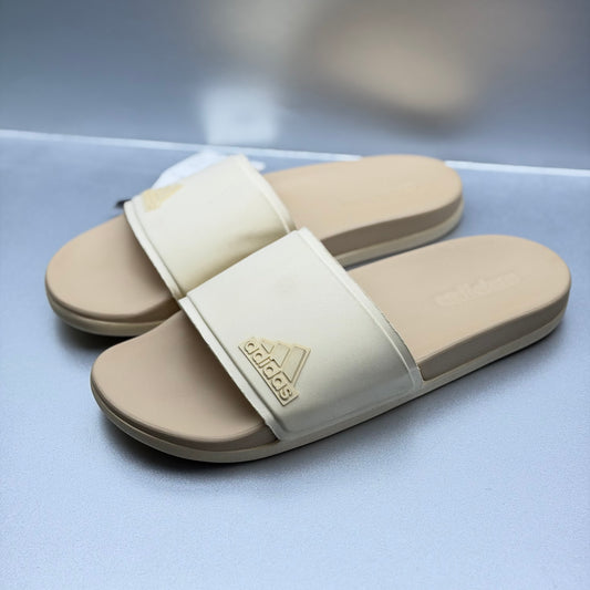 Adidas Adilette Comfort Slides "Crystal Sand"