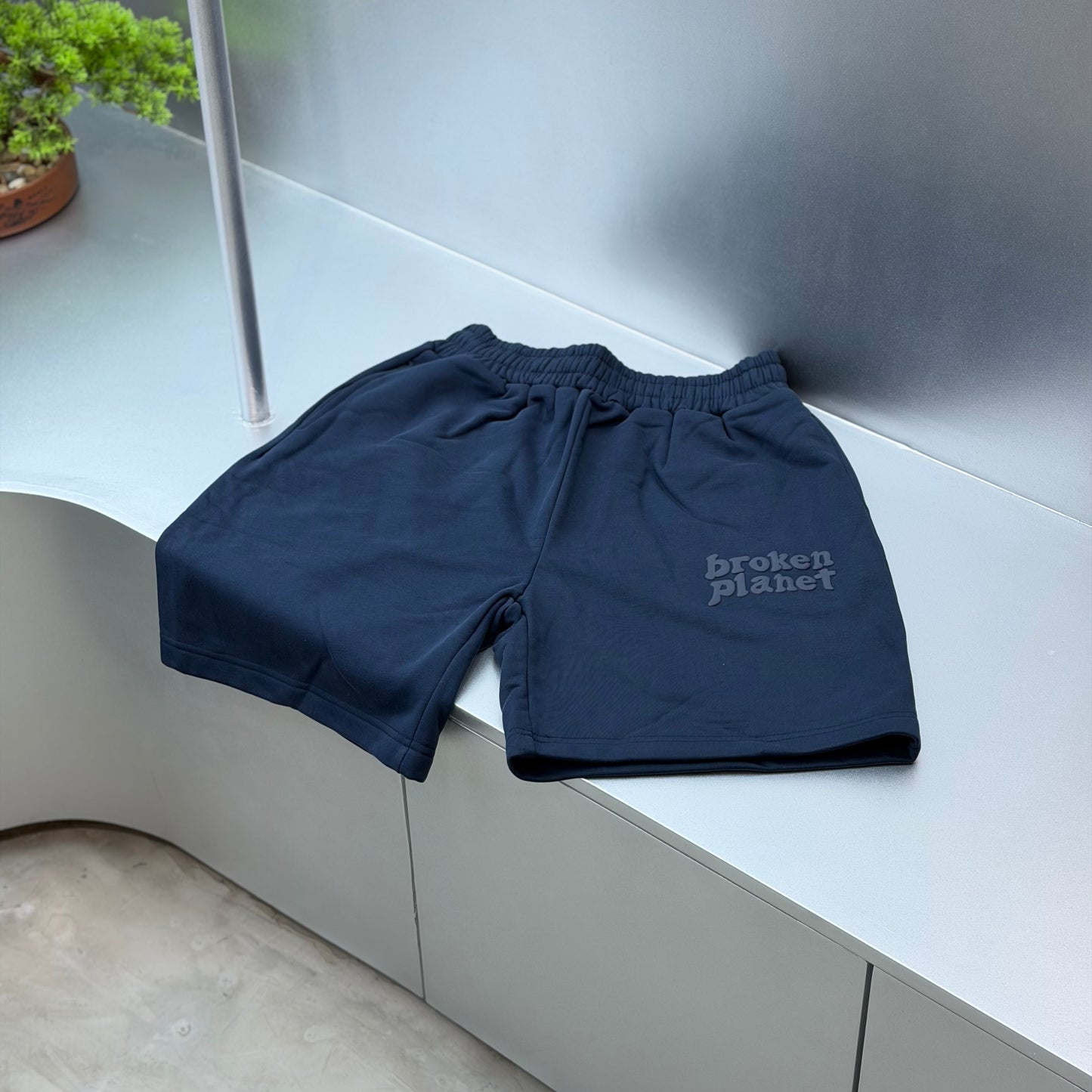 Broken Planet Navy Shorts