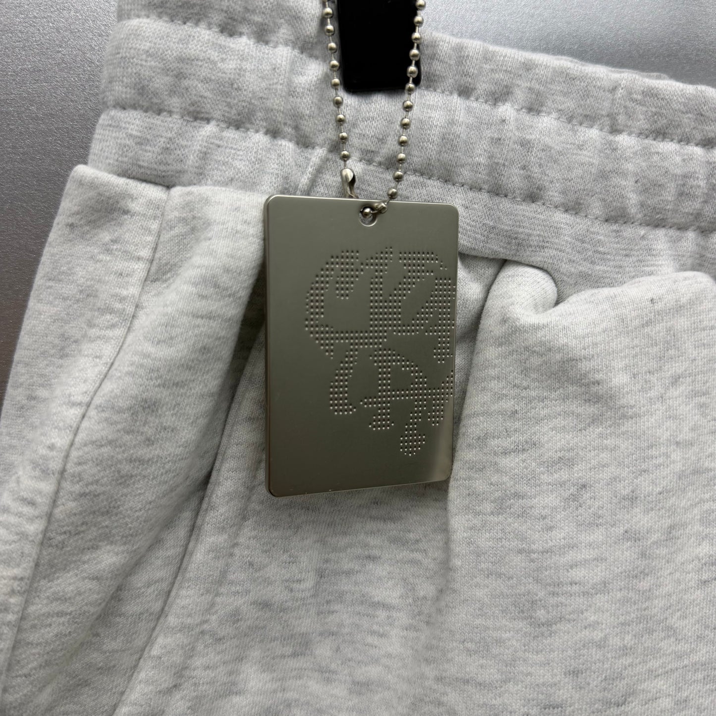 Mertra Oversized Sweat Shorts 'Light Grey"