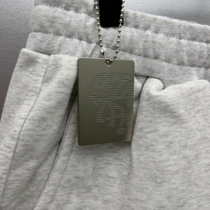 Mertra Oversized Sweat Shorts 'Light Grey"