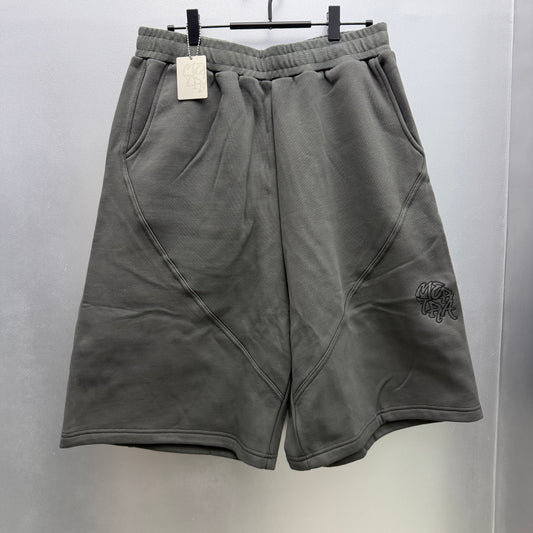 Mertra Oversized Sweat Shorts 'Dark Grey"