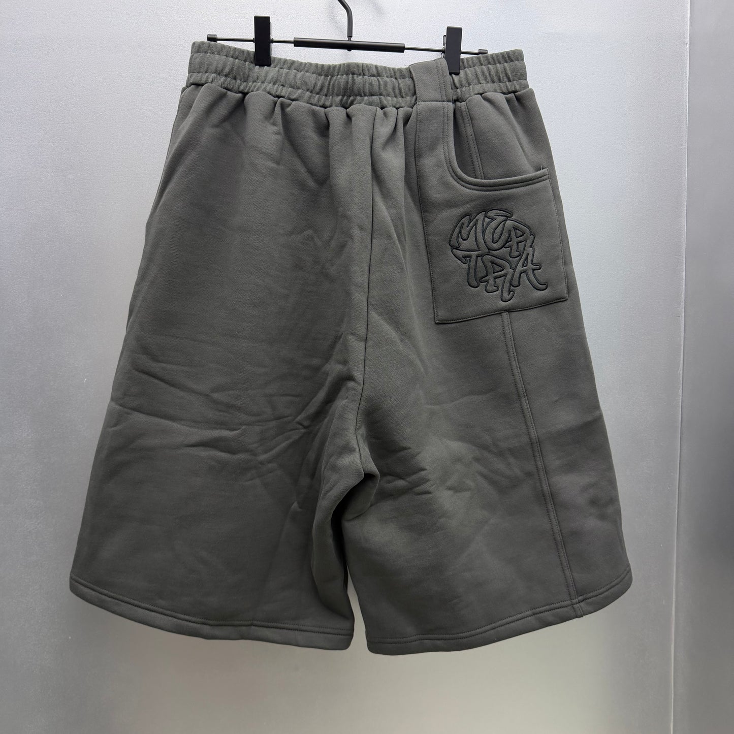 Mertra Oversized Sweat Shorts 'Dark Grey"