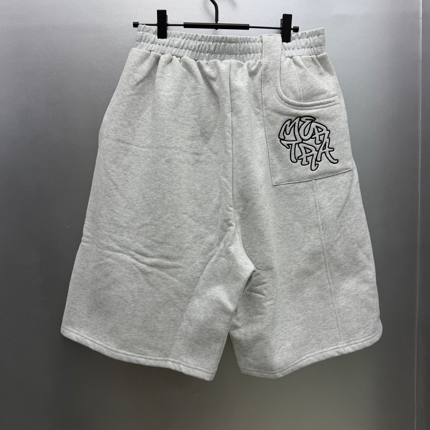 Mertra Oversized Sweat Shorts 'Light Grey"