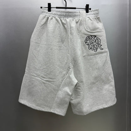 Mertra Oversized Sweat Shorts 'Light Grey"