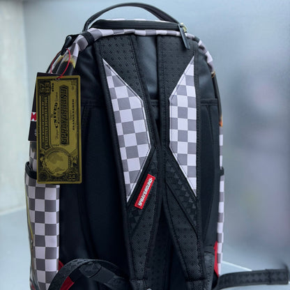 Sprayground Check Melt Backpack