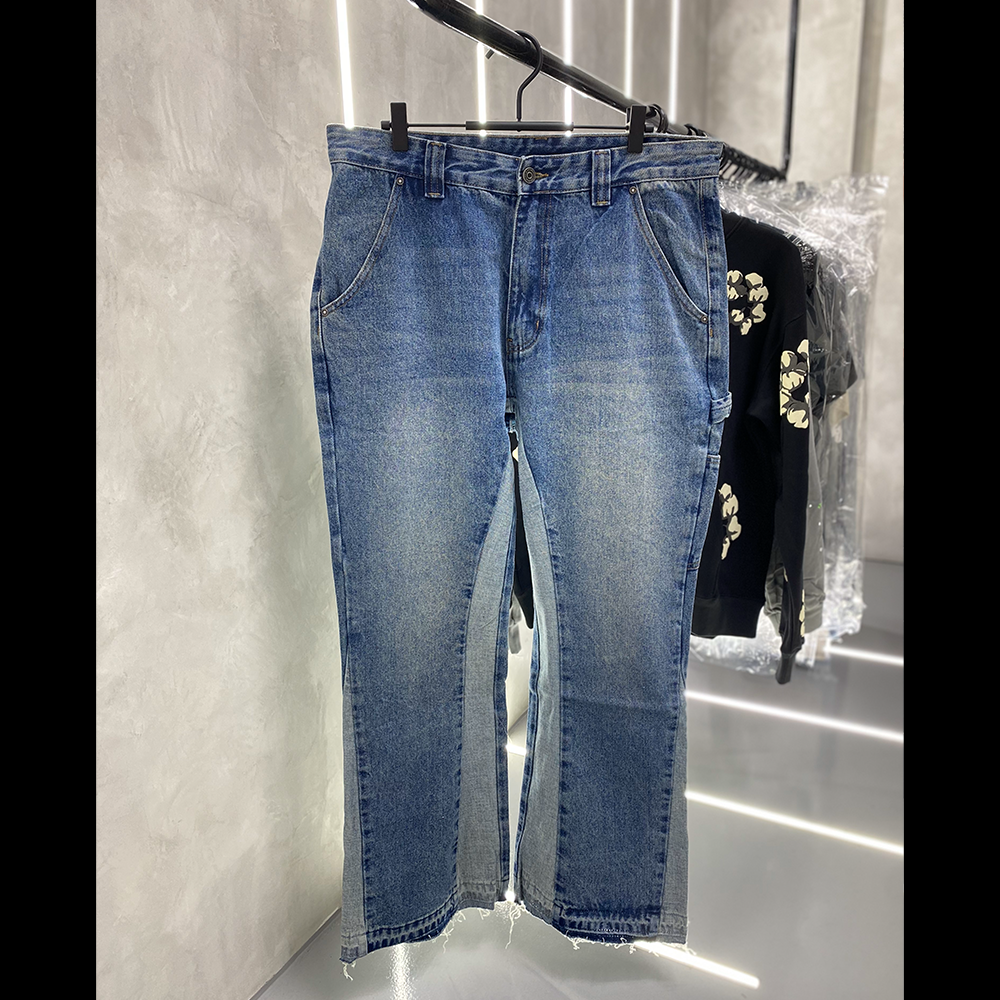 Light Blue Flared Jeans