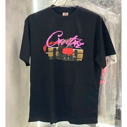 Corteiz "No time 4 luv" T-shirt Black