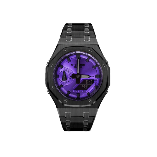 Casio G-SHOCK GA-2100-1A1 Purple Demon (MOD)