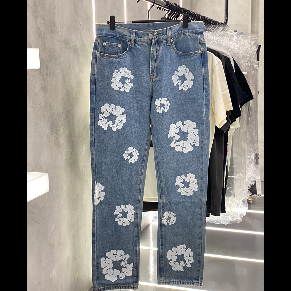 Denim Tears Type Blue Jeans