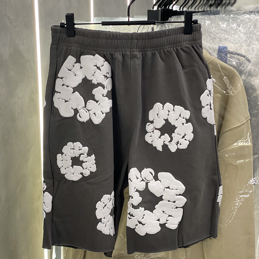 Denim Tears Type Grey Shorts