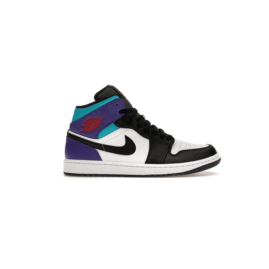 Air Jordan 1 Mid Court Purple Tropical Twist