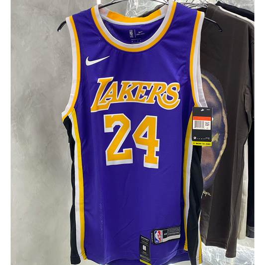 Nike Los Angels Lakers Kobe Brayant 24 Nike NBA Jersey (Players Edition)