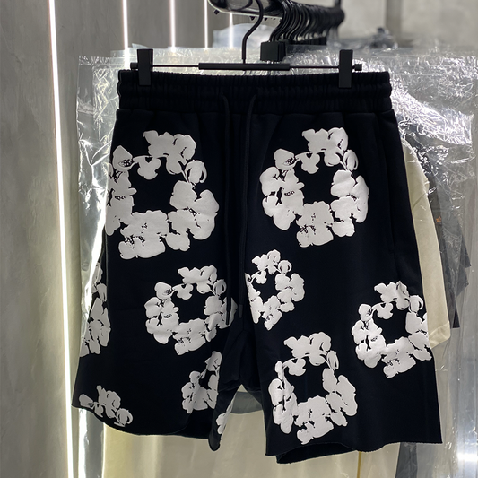 Denim Tears Type Black Shorts