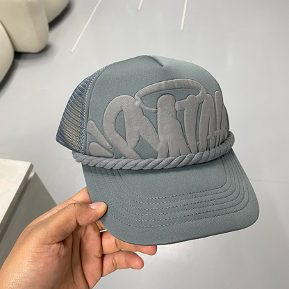 Synaworld by Central Cee trucker cap Grey