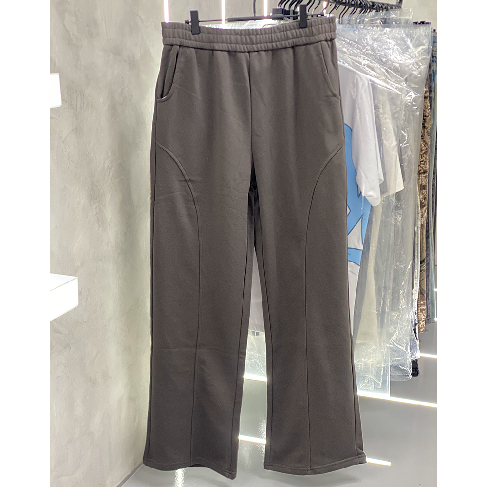 Oversized Visible Seam "Dark Grey" Sweatpants